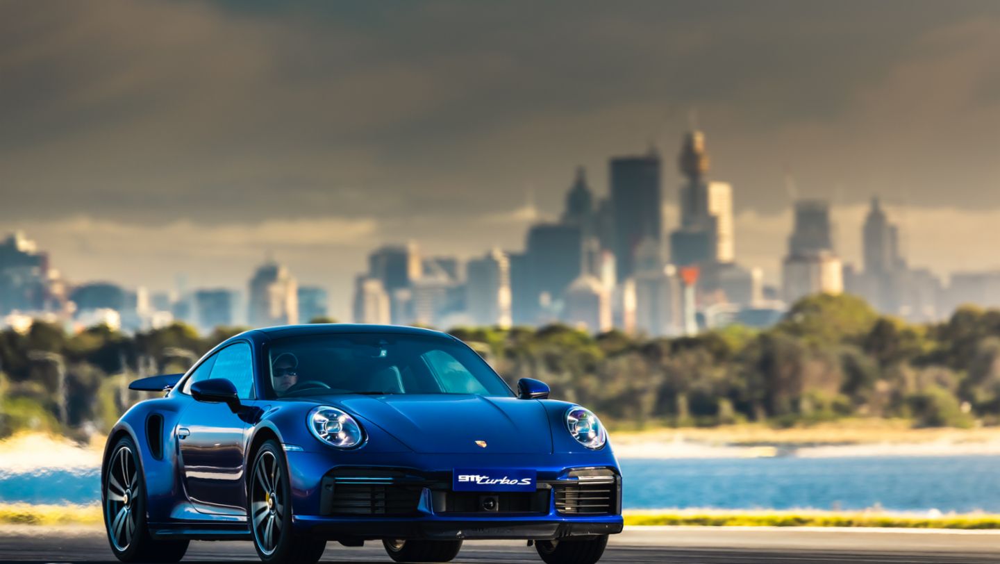Porsche 911 Turbo S, Launch Control event, Sydney Airport, 2020, Porsche Cars Australia